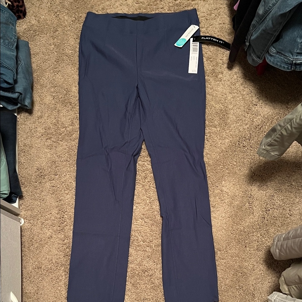 Tribal Ava Blue Pull-On Pants
